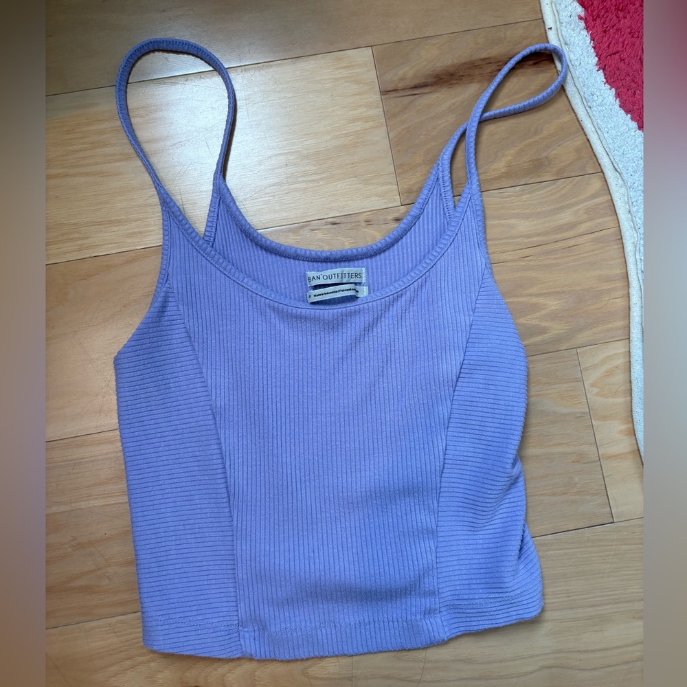 Urban Outfitters Lavender Ribbed Camisole